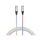 Kabel 4smarts Kabel USB-C do USB-C 60W 1.5m RGB